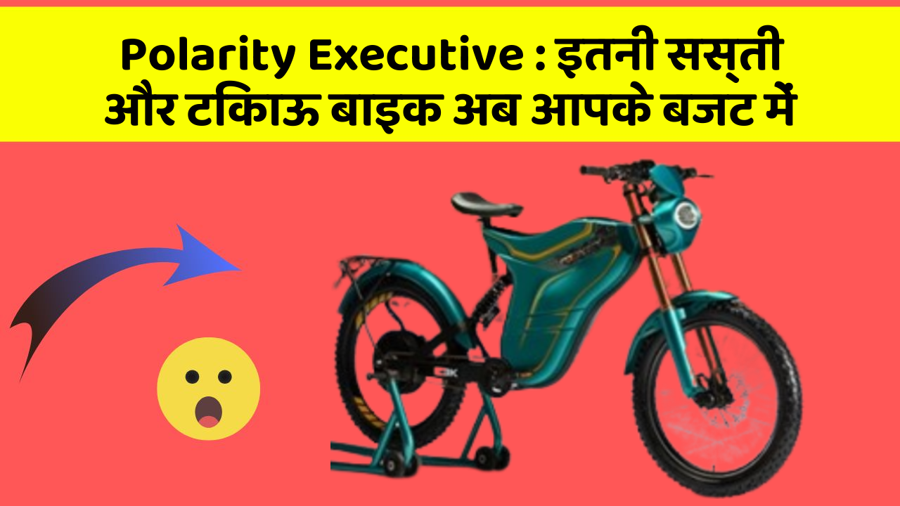 Polarity Executive: इतनी सस्ती और टिकाऊ बाइक अब आपके बजट में